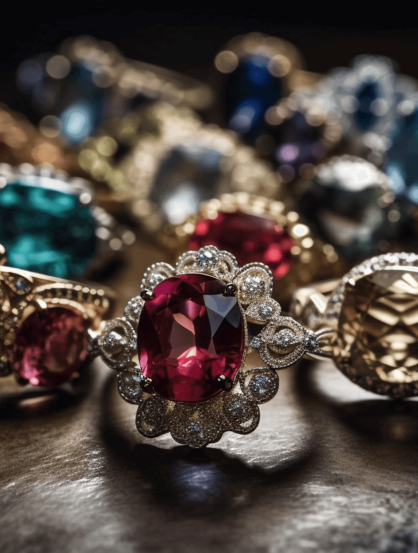 gemstone jewelry