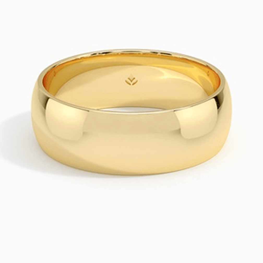 18K Yellow Gold Comfort Fit 7mm Wedding Ring